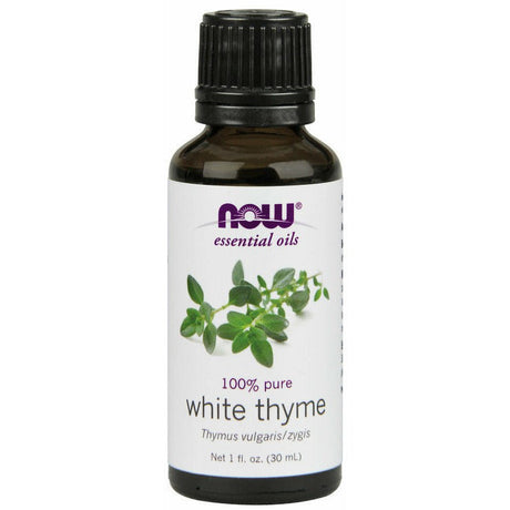 Olejek eteryczny NOW Essential Oils Essential Oil White Thyme Oil 30 ml - Sklep Witaminki.pl