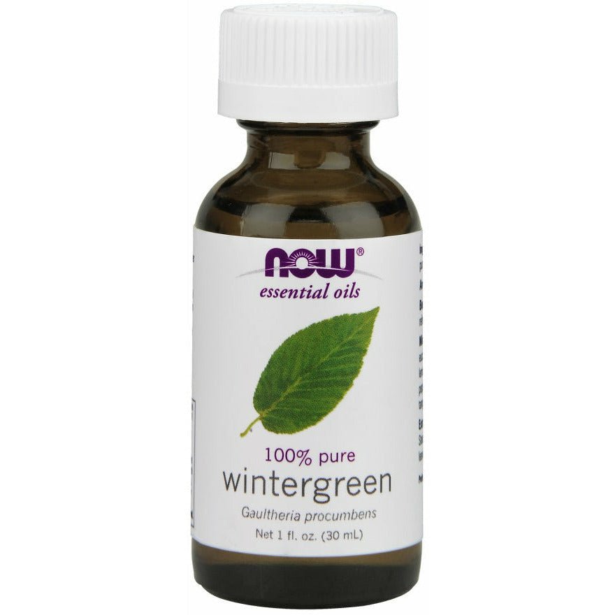 Olejek eteryczny NOW Essential Oils Essential Oil Wintergreen Oil 30 ml - Sklep Witaminki.pl