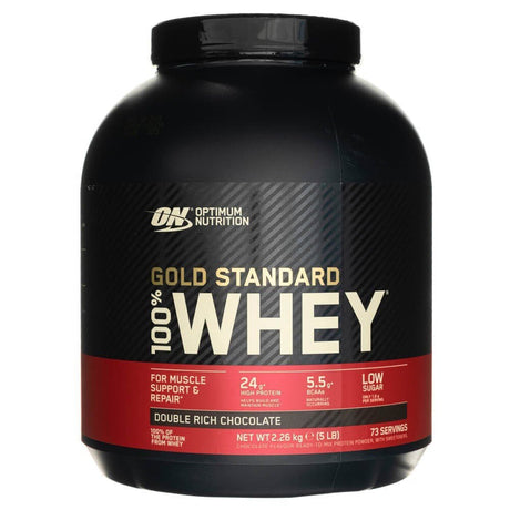 Optimum Nutrition Gold Standard 100% Whey Protein 2260 g Podwójna Czekolada - Sklep Witaminki.pl