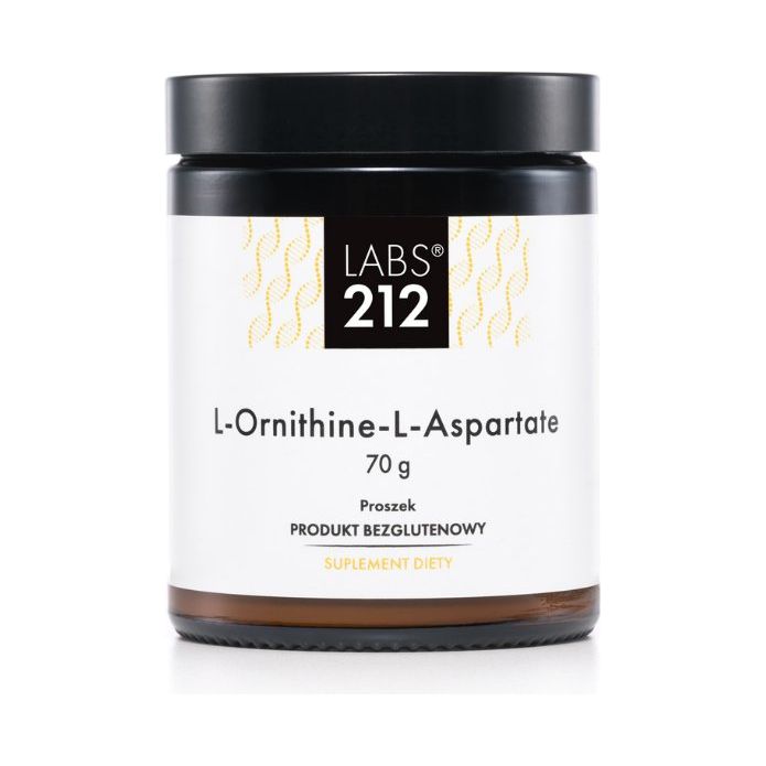 Labs212 L - Ornithine - L - Aspartate 70 g Ornityna - Sklep Witaminki.pl