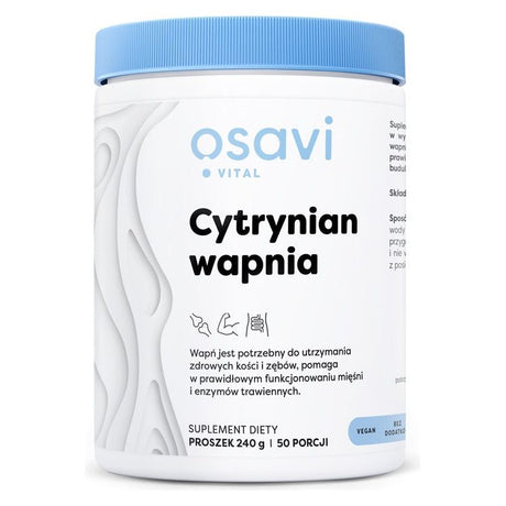 Osavi Cytrynian Wapnia 240 g - Sklep Witaminki.pl