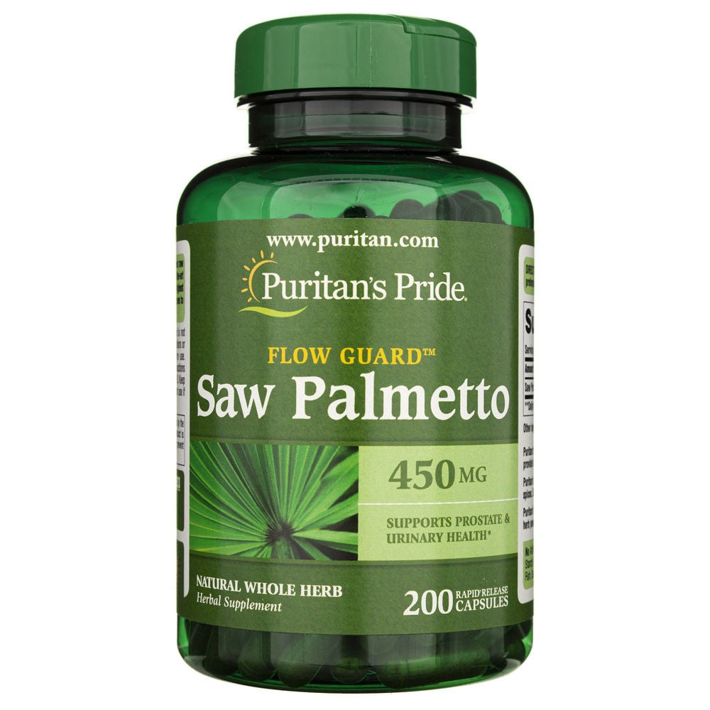 Puritan's Pride Palma Sabałowa 450 mg 200 caps Palma Sabałowa - Sklep Witaminki.pl