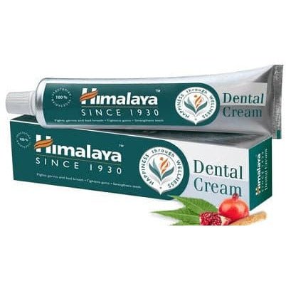 Himalaya Ayurvedic Dental Cream with Natural Fluoride 100 g Pasta do zębów - Sklep Witaminki.pl