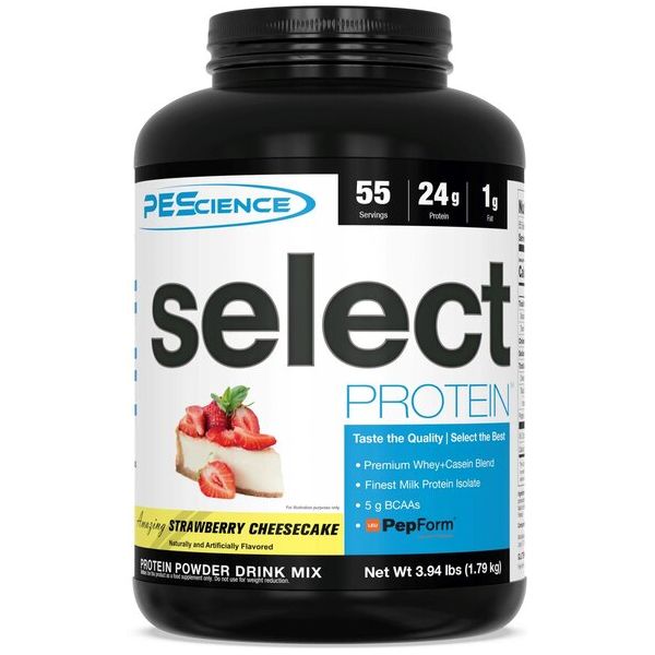 PEScience Select Protein 1790 g Strawberry Cheesecake - Sklep Witaminki.pl