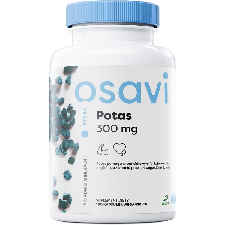 Potas Osavi Potas 300mg 180 vegan caps - Sklep Witaminki.pl