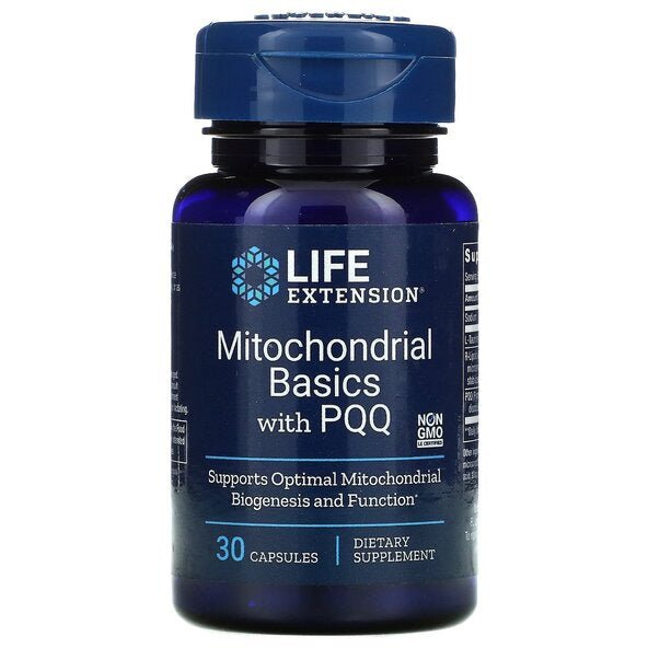 Life Extension Mitochondrial Basics with PQQ 30 caps PQQ - Sklep Witaminki.pl