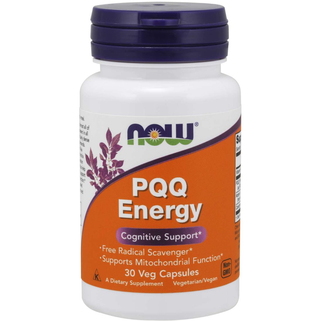NOW Foods PQQ Energy 30 vcaps PQQ - Sklep Witaminki.pl