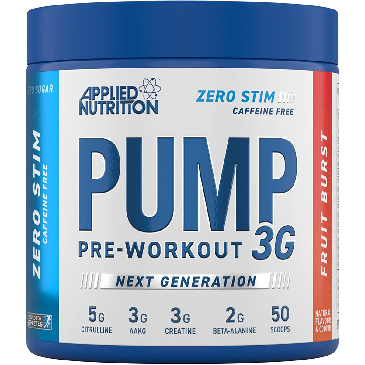 Applied Nutrition Pump Zero Stimulant Fruit Burst 375 g Pre - Workout - Sklep Witaminki.pl