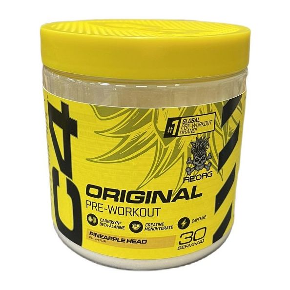 Pre-Workout Cellucor C4 Original Pineapple Head 198g - Sklep Witaminki.pl