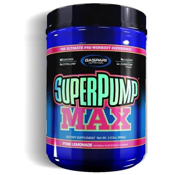 Gaspari Nutrition SuperPump MAX 640 g Pink Lemonade Pre - Workout - Sklep Witaminki.pl