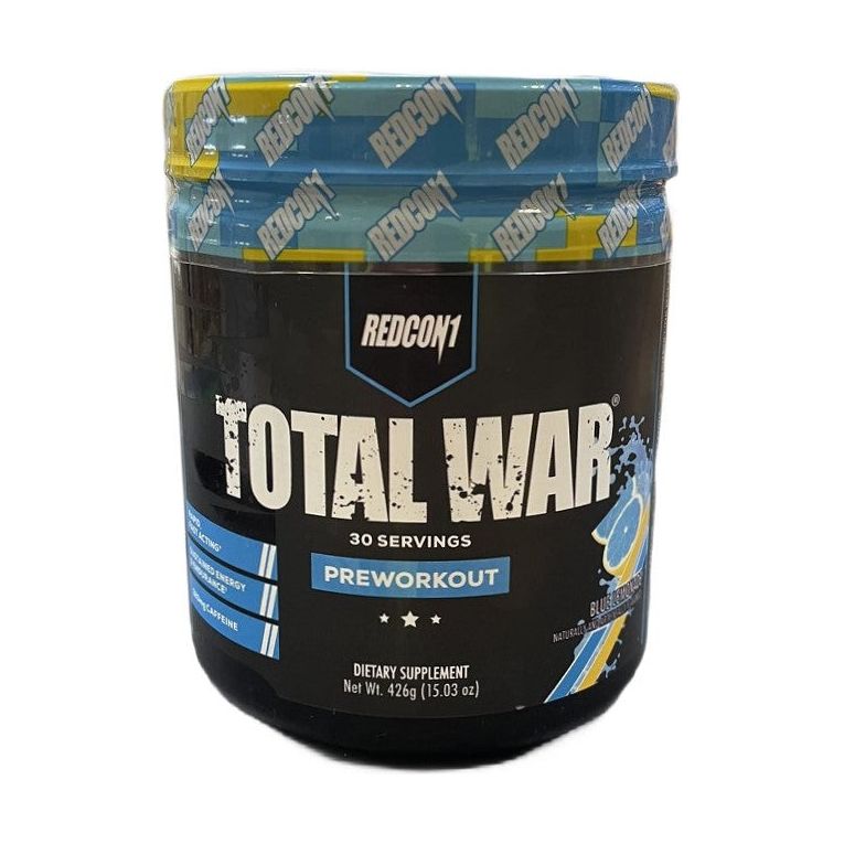 Redcon1 Total War Preworkout Blue Lemonade 426 g Pre - Workout - Sklep Witaminki.pl