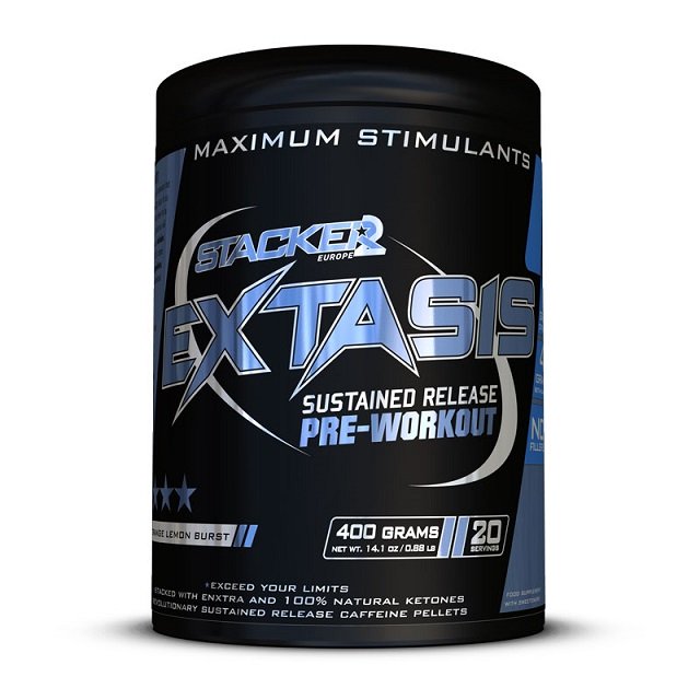 Pre-Workout Stacker2 Europe Extasis Orange Lemon Burst 400 g - Sklep Witaminki.pl