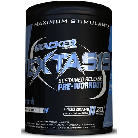 Pre-Workout Stacker2 Extasis Fruit Punch 400 g - Sklep Witaminki.pl