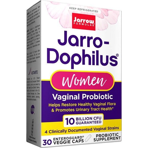 Jarrow Formulas Jarro - Dophilus Women 10 Billion CFU 30 vcaps Probiotyk dla kobiet - Sklep Witaminki.pl
