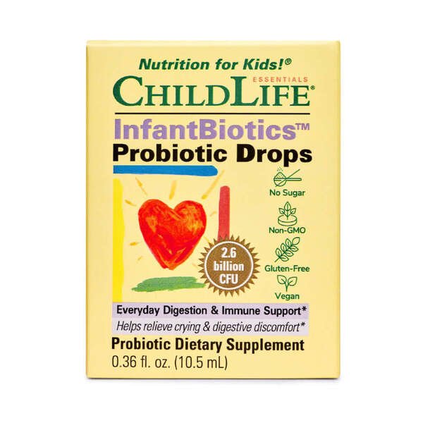 Child Life InfantBiotics Probiotic Drops 10 ml Probiotyk dla Niemowląt - Sklep Witaminki.pl