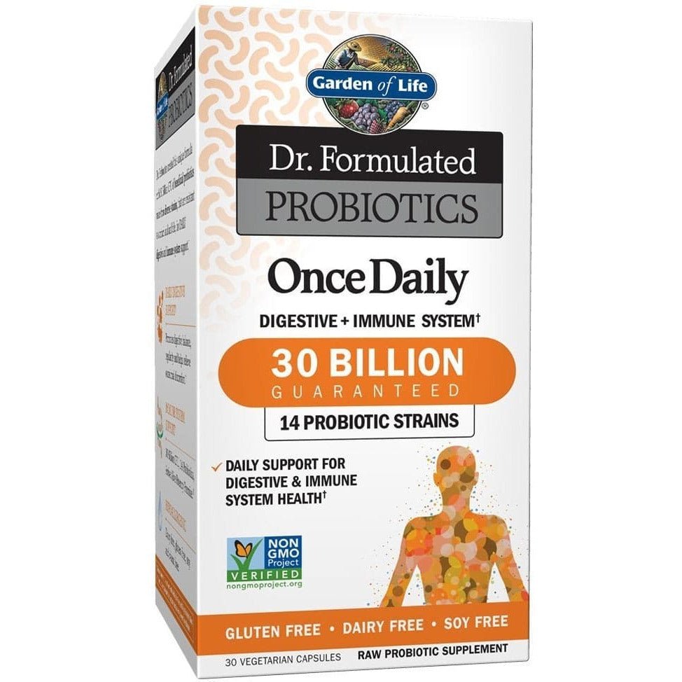 Garden of Life Dr. Formulated Probiotics Once Daily 30 vcaps Probiotyk wieloszczepowy - Sklep Witaminki.pl