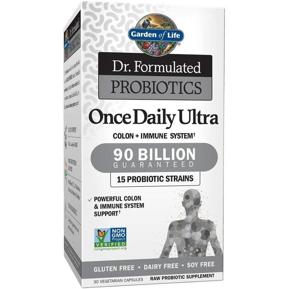 Garden of Life Dr. Formulated Probiotics Once Daily Ultra 30 vcaps Probiotyk wieloszczepowy - Sklep Witaminki.pl