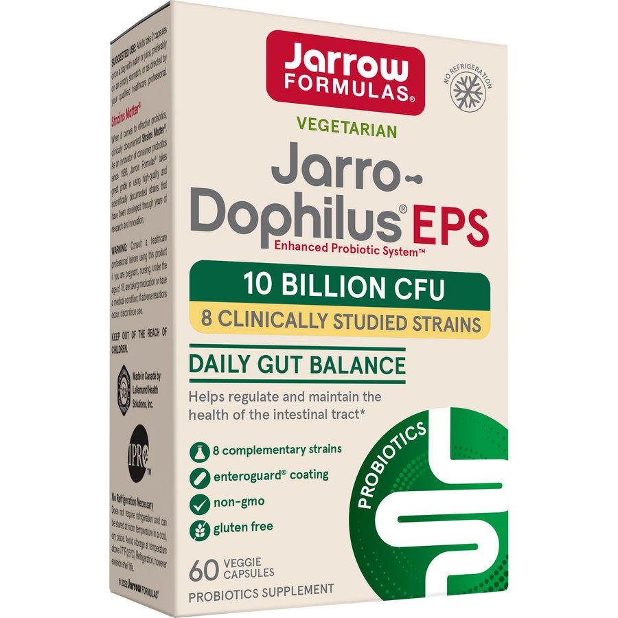 Jarrow Formulas Jarro - Dophilus EPS 10 Billion 60 vcaps Probiotyk wieloszczepowy - Sklep Witaminki.pl