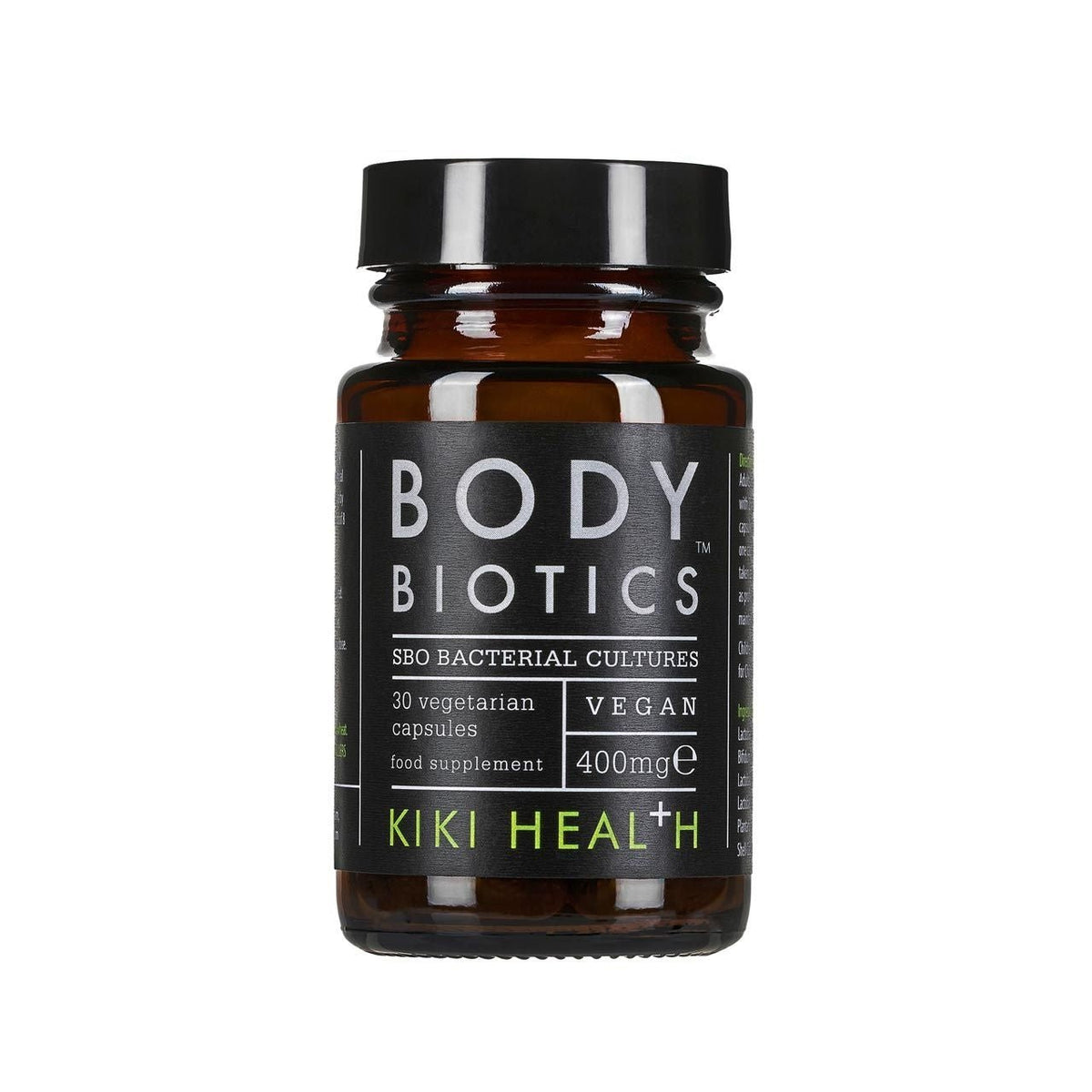Kiki Health Body Biotics SBO Bacterial Cultures 30 caps Probiotyk wieloszczepowy - Sklep Witaminki.pl