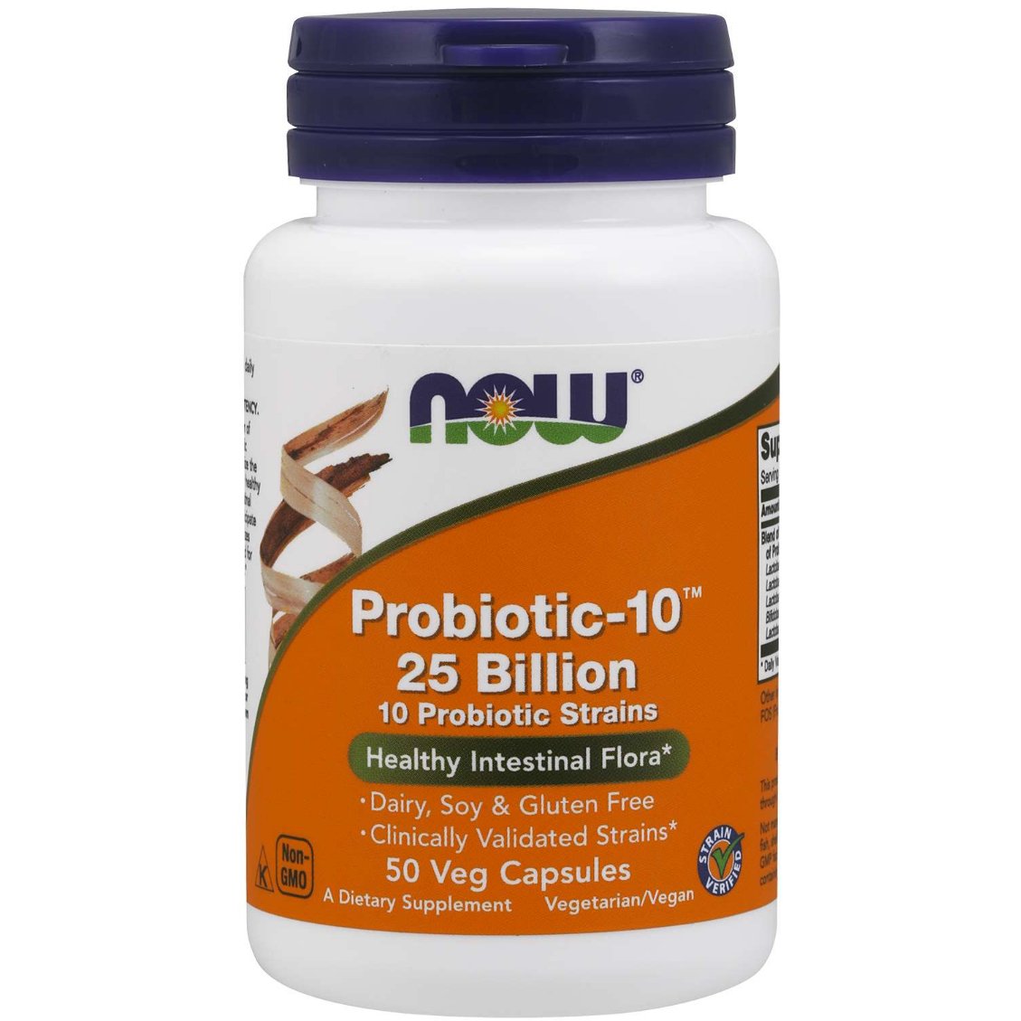 NOW Foods Probiotic - 10 25 Billion 50 vcaps Probiotyk wieloszczepowy - Sklep Witaminki.pl
