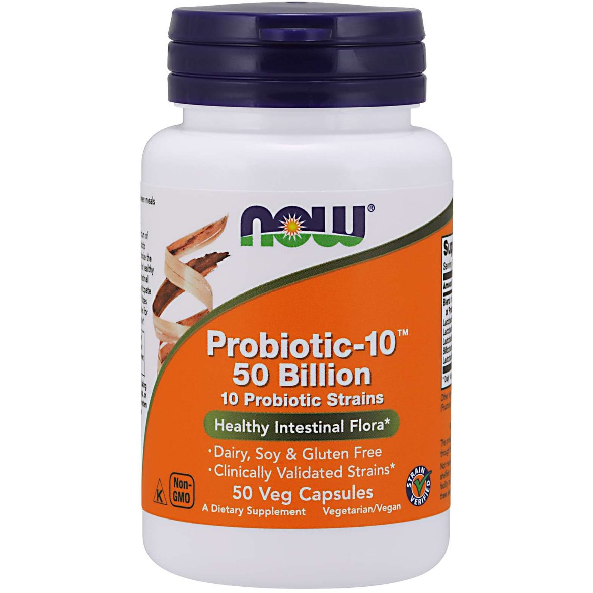 NOW Foods Probiotic - 10 50 Billion 50 vcaps Probiotyk wieloszczepowy - Sklep Witaminki.pl