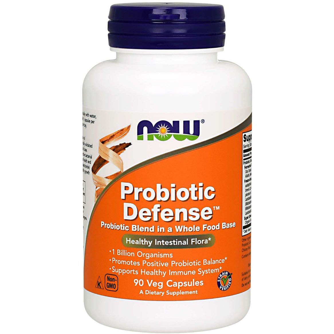 NOW Foods Probiotic Defense 90 vcaps Probiotyk wieloszczepowy - Sklep Witaminki.pl