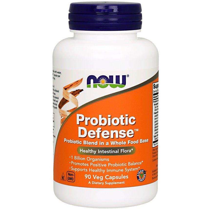 NOW Foods Probiotic Defense 90 vcaps Probiotyk wieloszczepowy - Sklep Witaminki.pl