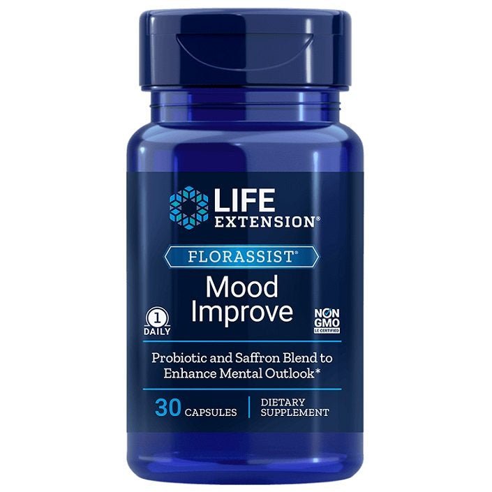 Psychobiotyk Life Extension Florassist Mood Improve 30 caps - Sklep Witaminki.pl