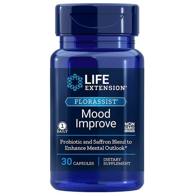 Psychobiotyk Life Extension Florassist Mood Improve 30 caps - Sklep Witaminki.pl