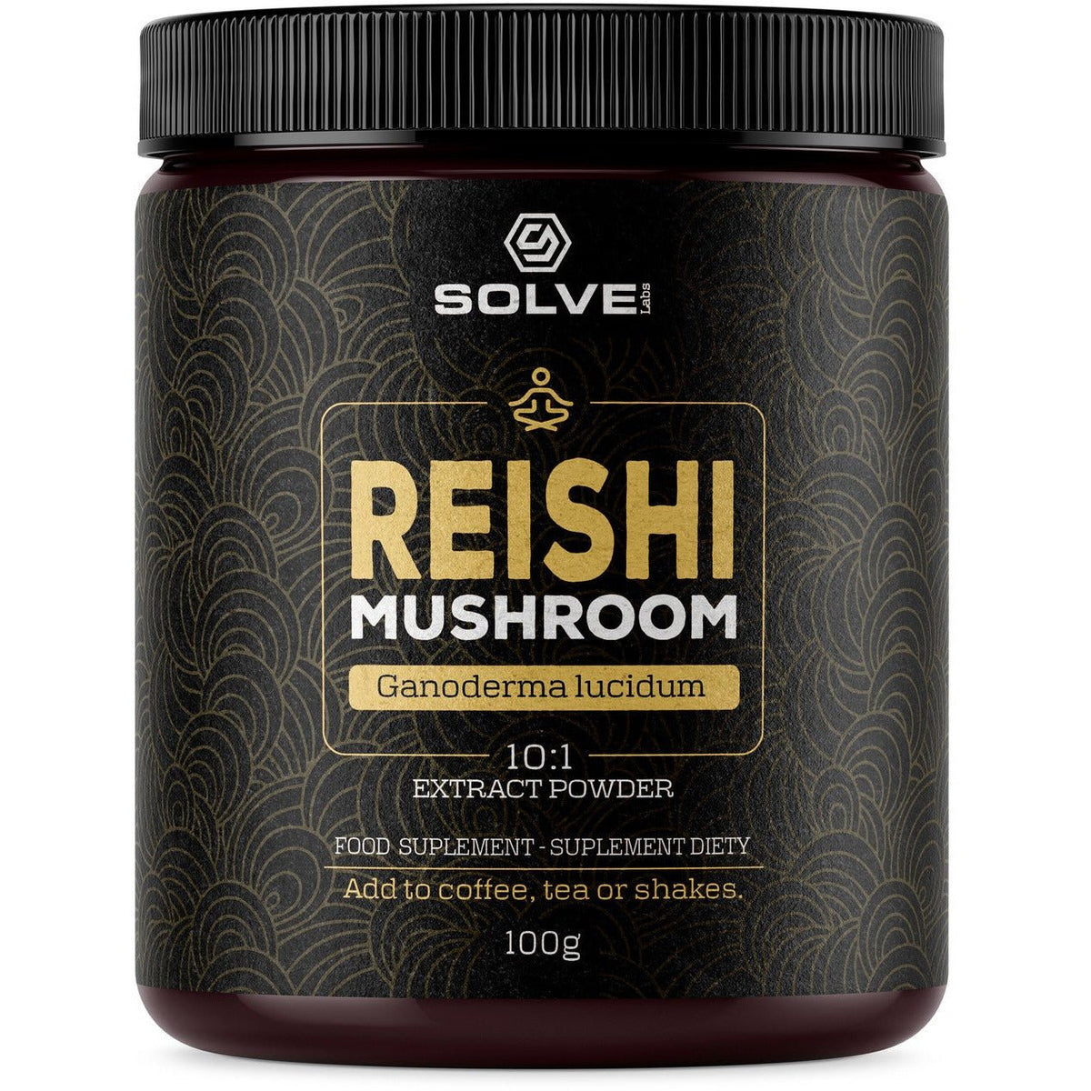 Solve Labs Reishi Powder 100g Reishi - Sklep Witaminki.pl
