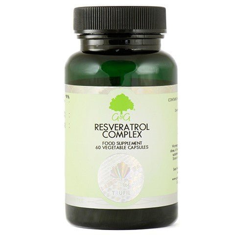 Resweratrol G&G G&G Resveratrol Complex 60 kapsułek 60 caps - Sklep Witaminki.pl
