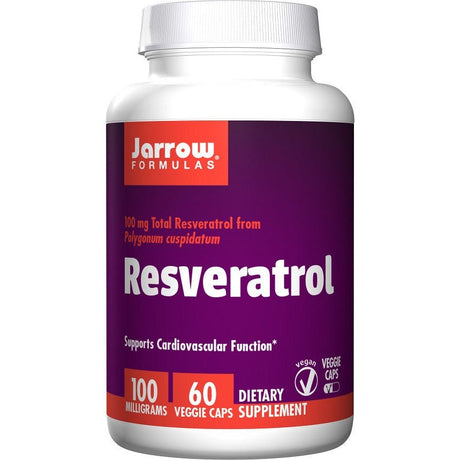 Resweratrol Jarrow Formulas Resveratrol 100 mg 60 vcaps - Sklep Witaminki.pl