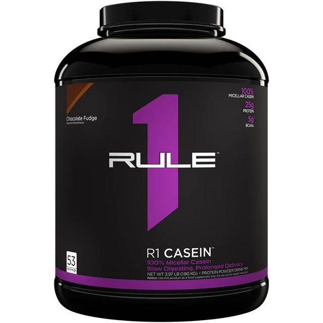 Rule One R1 Casein 1800 g Chocolate Fudge - Sklep Witaminki.pl