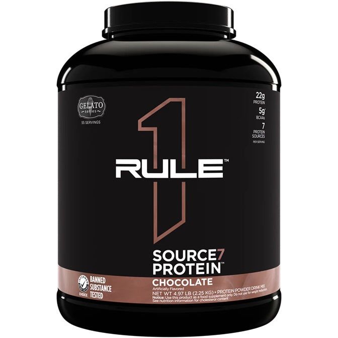 Rule One Source7 Protein 2250 g Chocolate Gelato - Sklep Witaminki.pl