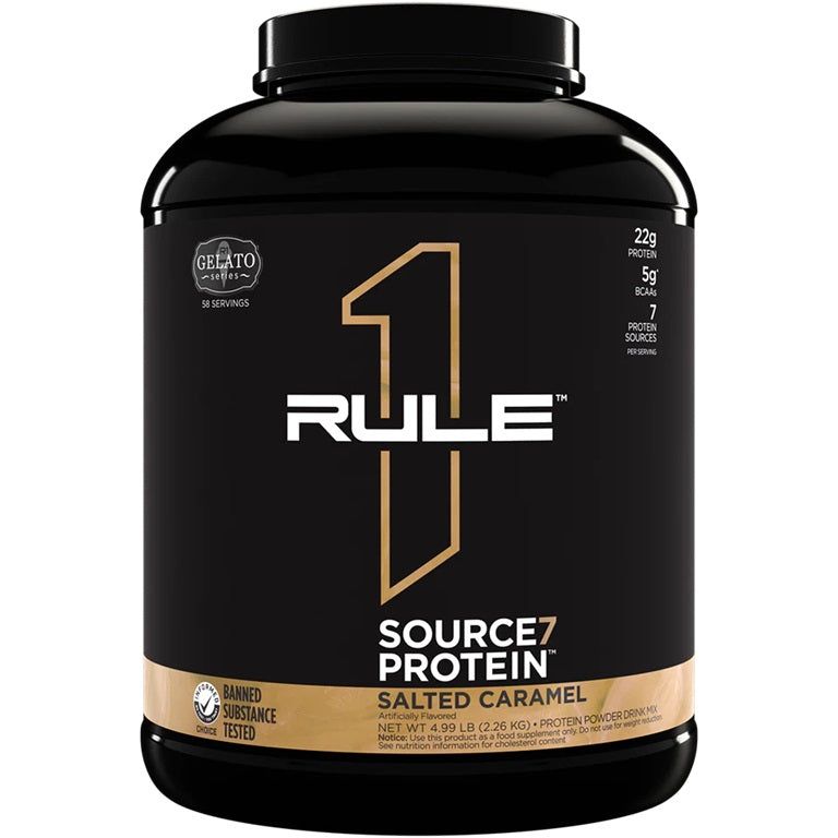 Rule One Source7 Protein 2260 g Salted Caramel Gelato Odżywka Białkowa - Sklep Witaminki.pl