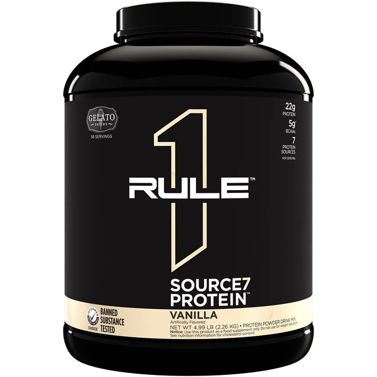 Rule One Source7 Protein 2260 g Vanilla Gelato Odżywka Białkowa - Sklep Witaminki.pl