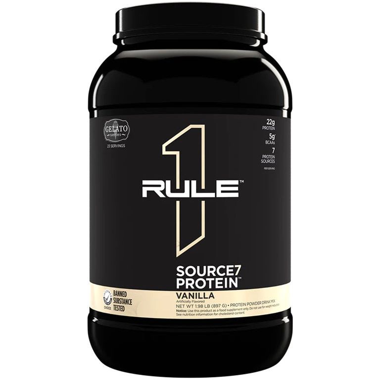 Rule One Source7 Protein 897 g Vanilla Gelato Odżywka Białkowa - Sklep Witaminki.pl