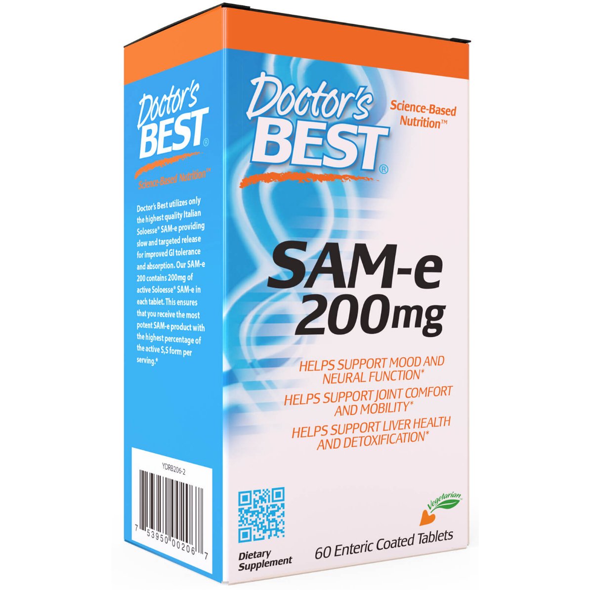 SAMe Doctor's BEST SAM-e 200 mg 60 tabs - Sklep Witaminki.pl