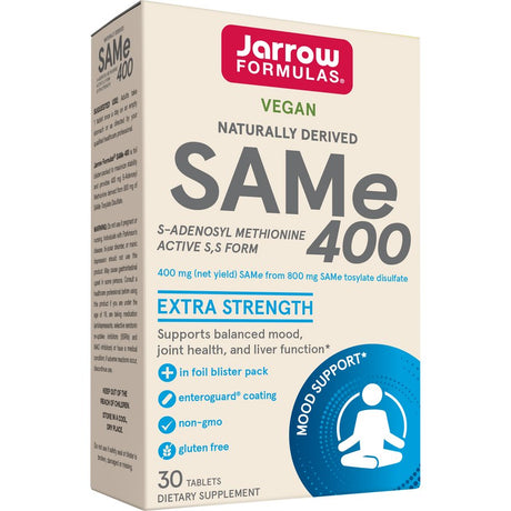 SAMe Jarrow Formulas SAMe 400 30 tabs - Sklep Witaminki.pl