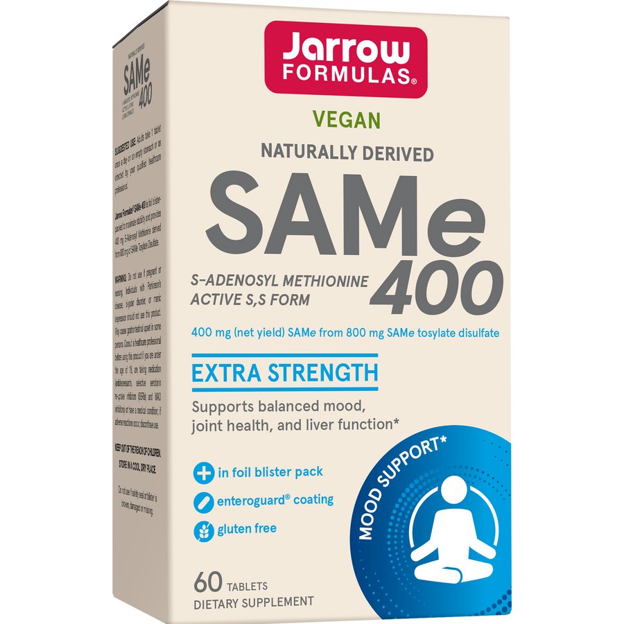 SAMe Jarrow Formulas SAMe 400 60 tabs - Sklep Witaminki.pl