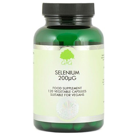 Selen G&G G&G Selen 200ug 120 caps - Sklep Witaminki.pl