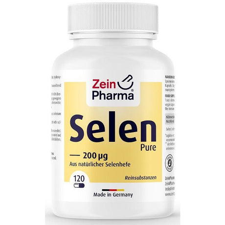 Selen Zein Pharma Selenium Pure 200mcg 120 caps - Sklep Witaminki.pl