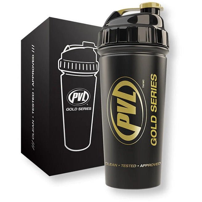 PVL Pure Vita Labs PVL Gold Series Shaker Black 739 ml Shaker - Sklep Witaminki.pl