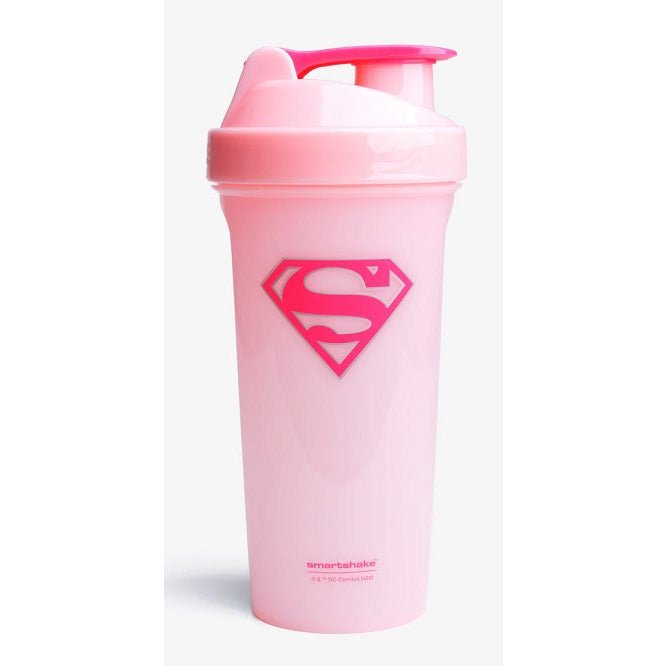 Shaker SmartShake Shaker Lite SuperGirl Różowy 800 ml - Sklep Witaminki.pl