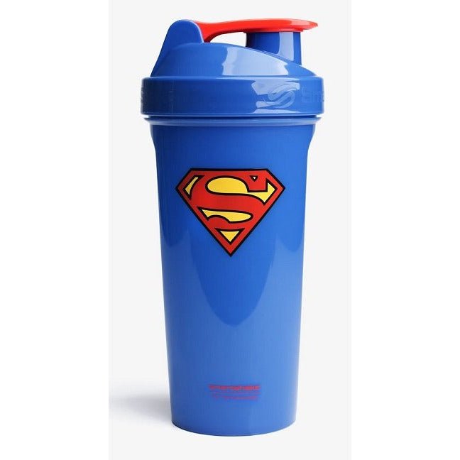 SmartShake Shaker Lite SuperMan Niebieski 800 ml Shaker - Sklep Witaminki.pl