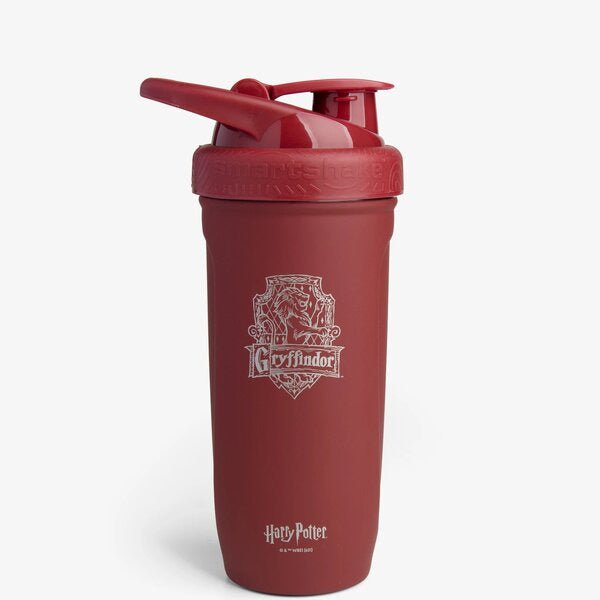Shaker SmartShake Shaker Metalowy Harry Potter Gryffindor Bordowy 900 ml - Sklep Witaminki.pl