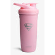 Shaker SmartShake Shaker Metalowy SuperGirl Różowy 900 ml - Sklep Witaminki.pl
