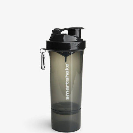 Shaker SmartShake Shaker Slim Gunsmoke Black Czarny 500 ml - Sklep Witaminki.pl