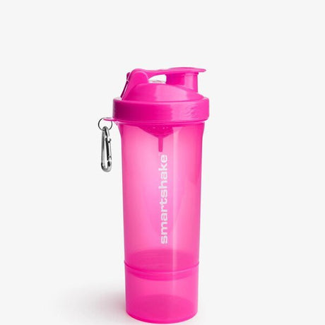 Shaker SmartShake Shaker Slim Pink Różowy 500 ml - Sklep Witaminki.pl