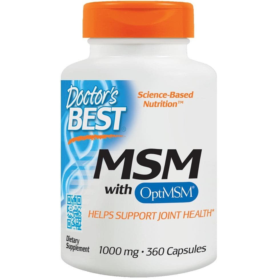 Siarka Doctor's BEST MSM with OptiMSM 1000 mg 360 caps - Sklep Witaminki.pl